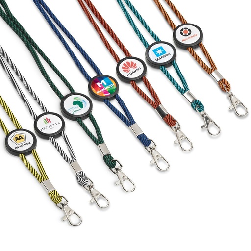 [LAN-015] Altitude Candystripe Dome Lanyard